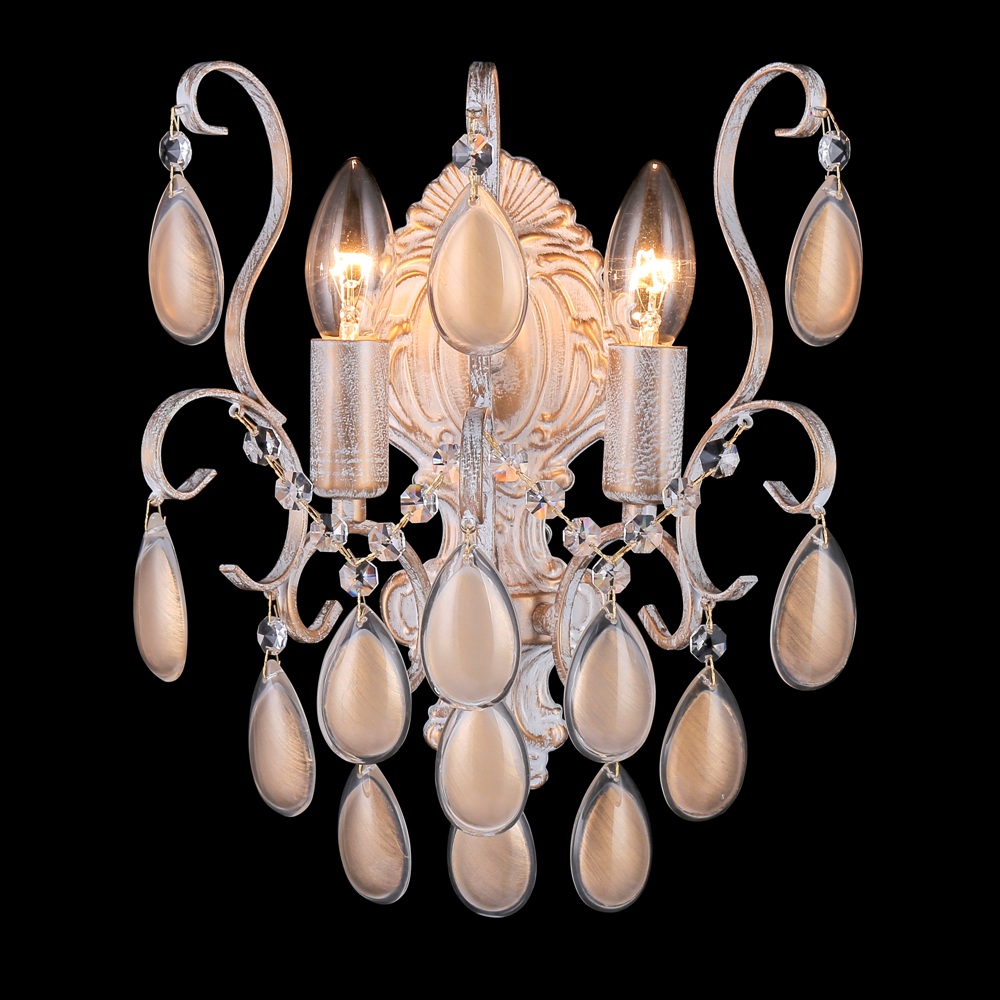 Накладной настенный светильник Crystal Lux SEVILIA AP2 GOLD